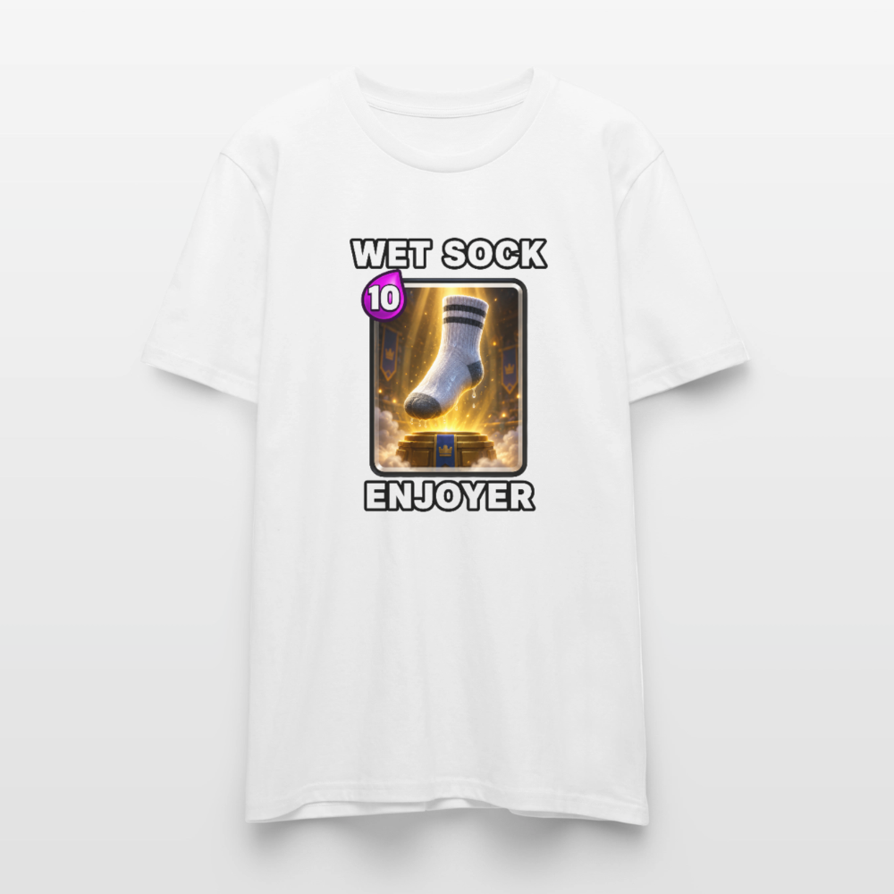 Wet Socks Enjoyer Tee - white